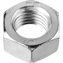 Гайка ЗУБР шестигранная DIN 934, класс прочности 8, оцинкованная, M6, ТФ0, 11000 шт. 4-303530-06