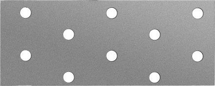 ЗУБР ПС-2.0, 40 x 100 x 2 мм, цинк, соединительная пластина (310256-040-100) купить в Тобольске