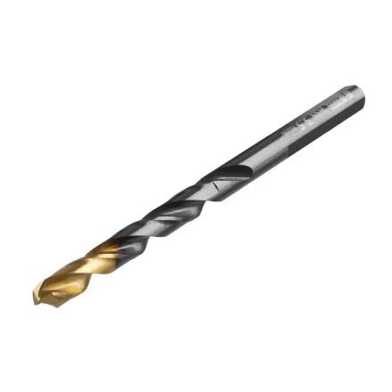 Сверло по металлу, 5,5 мм, HSS-Tin, Golden Tip, 10 шт. Denzel 717214 купить в Тобольске