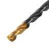 Сверло по металлу, 5,5 мм, HSS-Tin, Golden Tip, 10 шт. Denzel 717214 купить в Тобольске