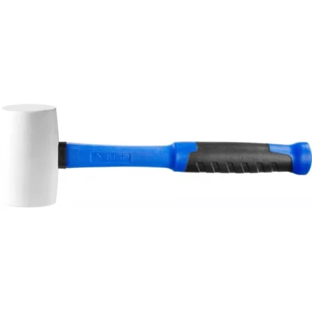 Киянка ЗУБР &quot;ПРОФЕССИОНАЛ&quot; резиновая белая, с фиберглассовой ручкой, 680г 20531-680_z02 купить в Тобольске