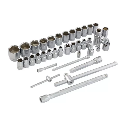 Набор инструментов 101 предмет, 120 зубьев, CrV, 1/4&quot;, 1/2&quot; Gross 14151 купить в Тобольске