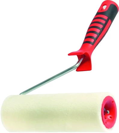 Валик &quot;Велюр&quot; с двухкомпонентной ручкой 180 мм ворс 4 мм D 44 мм шерсть  MATRIX 80662 купить в Тобольске