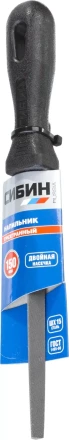 Напильник СИБИН трехгранный с пластиковой рукояткой, 150мм 16703-15 купить в Тобольске