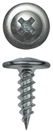 Саморезы ЗУБР с прессшайбой по листовому металлу до 0,9мм, PH2, 4,2х16мм, ТФ6, 18шт 4-300196-42-016 купить в Тобольске