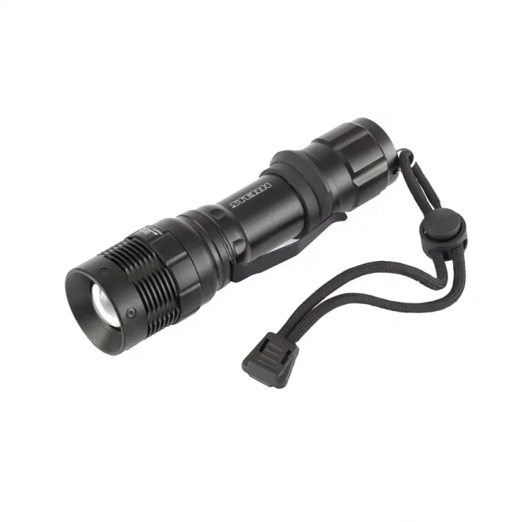 Фонарь 3 W CREE LED зум 3 режима 100% - 50% - стробоскоп клипса ремешок 160 Лм 200 м 3хААА Stern 90582 купить в Тобольске