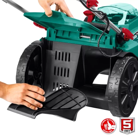 ЗУБР С1-18, 36 В, 37 см, без АКБ, бесщеточная газонокосилка (ГКЛ-3736) купить в Тобольске