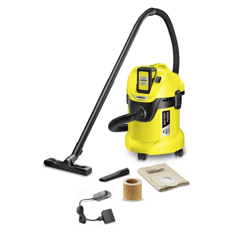 Хозяйственный пылесос KARCHER WD 3 Battery Set купить в Тобольске
