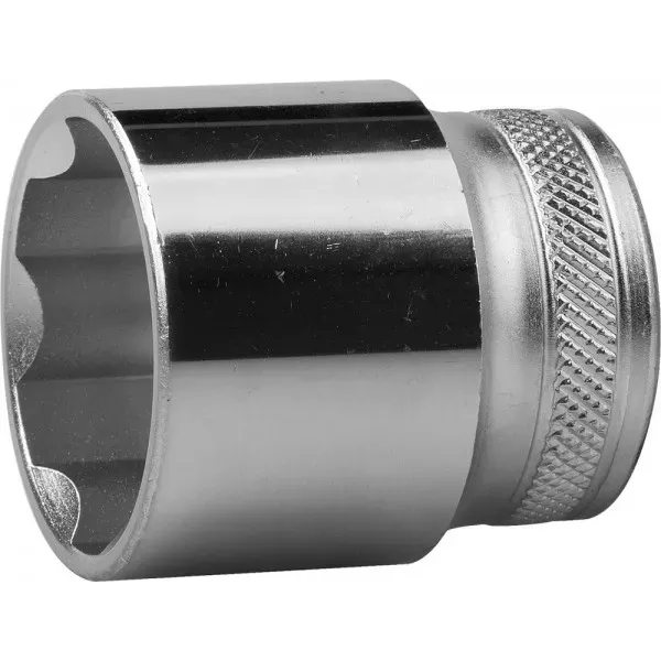 Торцовая головка KRAFTOOL "INDUSTRIE QUALITAT", Cr-V, SUPER-LOCK, хромосатинированная, 1/2", 30 мм 27801-30_z01 купить в Тобольске