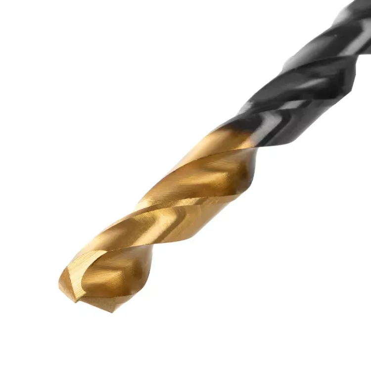 Сверло по металлу, 6,5 мм, HSS-Tin, Golden Tip, 10 шт. Denzel 717216 купить в Тобольске