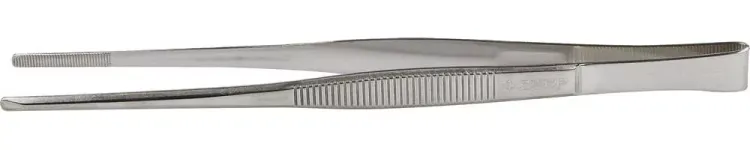 Пинцет ЗУБР д/электроники и точной механики, нерж. сталь, антимагнит, прямой, закругленные губки, 180мм 22211-1-180 купить в Тобольске