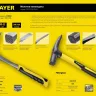 Молоток-кирочка КАМЕНЩИКА STRIKE 600г цельнометаллический, STAYER Professional 20165 20165 купить в Тобольске