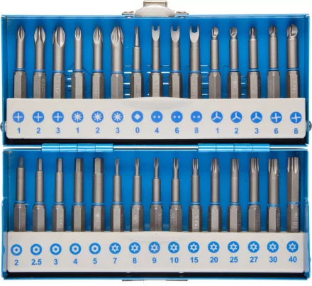 Набор ЗУБР: Биты со специальными профилями, обточенные, хромомолибденовая сталь, 50 мм, 30 предметов 26092-H30 купить в Тобольске