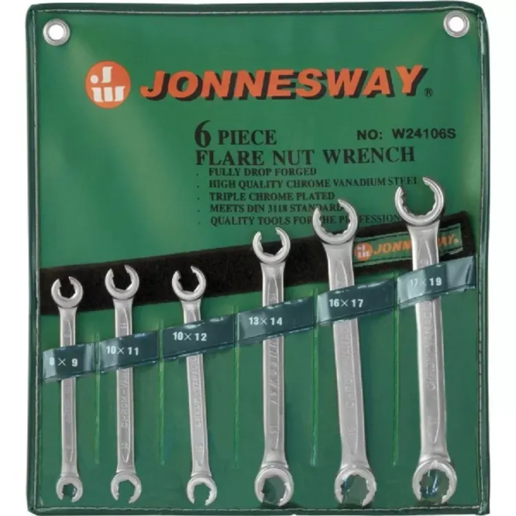 Набор ключей разрезных 8-19мм 6предметов  Jonnesway W24106S 47328 купить в Тобольске