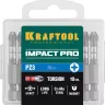 Биты для ударных шуруповертов KRAFTOOL Impact Pro PZ 26193-3-50-S10 купить в Тобольске