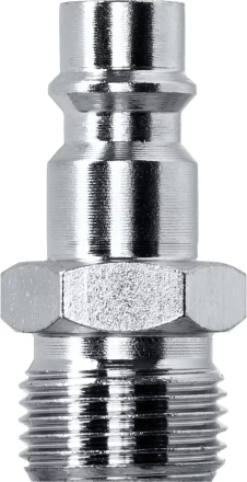 Переходник KRAFTOOL EXPERT QUALITAT для пневмоинструмента, резьба 1/4 папа - быстросъемное соединение папа 06592-3/8 купить в Тобольске