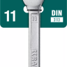 Ключи комбинированные KRAFTOOL, Cr-V, DIN 3113 27079-11 купить в Тобольске