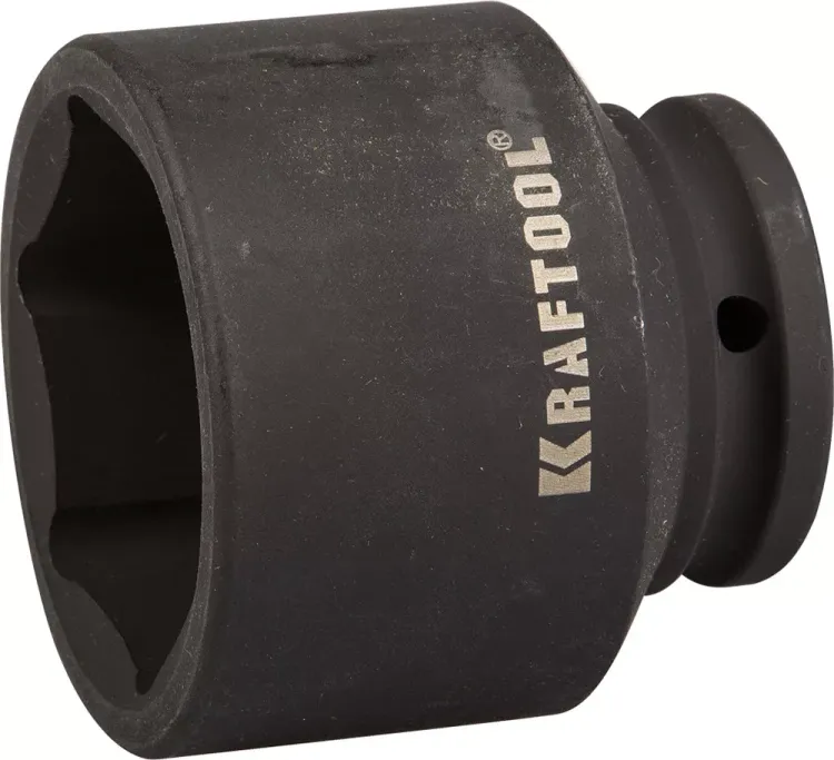 Торцовая головка KRAFTOOL "INDUSTRIE QUALITAT" ударная (3/4"), FLANK, Cr-Mo, фосфатированная, 55 мм 27945-55_z01 купить в Тобольске