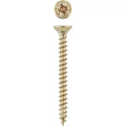 Шурупы ЗУБР &quot;ПРОФЕССИОНАЛ&quot; для твердых пород дерева, хроматированные, 6.0x90мм, 10шт 4-300407-60-090 купить в Тобольске