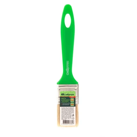 Кисть флейцевая &quot;Эксперт&quot;, 35 x 8, натуральная щетина, пластиковая ручка Сибртех 83307 купить в Тобольске