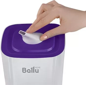 Увлажнитель ультразвуковой BALLU UHB-205 белый/фиолетовый купить в Тобольске