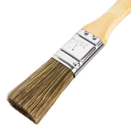 Кисть плоская &quot;Евро&quot; 1&quot;, смешанная щетина, деревянная ручка MTX 83077 купить в Тобольске