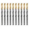 Сверло по металлу, 7 мм, HSS-Tin, Golden Tip, 10 шт. Denzel 717217 купить в Тобольске