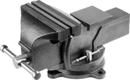 Тиски STAYER &quot;STANDARD&quot; слесарные с поворотным основанием, 200мм/ 17,5кг 3254-200 купить в Тобольске