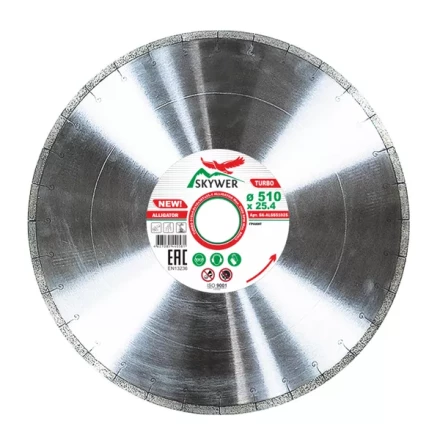 Диск алмазный 1A1RSS ALLIGATOR SKYWER 510*4,0*10*38T*25,4 mm купить в Тобольске