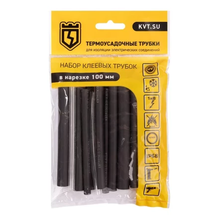 Набор термоусадочных трубок КВТ Гермокомплект 4.8/1.6 (73657) купить в Тобольске