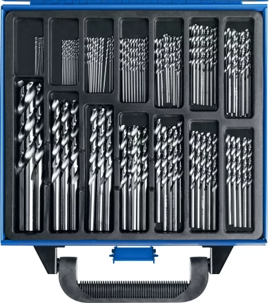 ЗУБР ПРОФ-А, 99 шт, (1-10 мм), сталь Р6М5, класс А, мет.бокс, набор сверл по металлу, Профессионал (29625-H99) купить в Тобольске