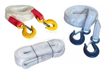 Ремень буксировочный динамический разрывная нагрузка 52т РА. L= 5.0 м 150 мм в 4 слоя купить в Тобольске