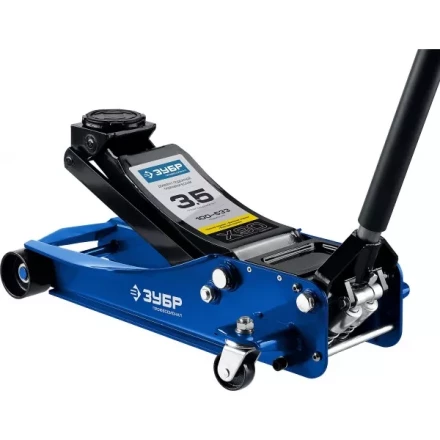 Домкрат гидравлический подкатной X90, 3,5т, 100-533мм, ЗУБР Профессионал 43054-3.5 43054-3.5 купить в Тобольске