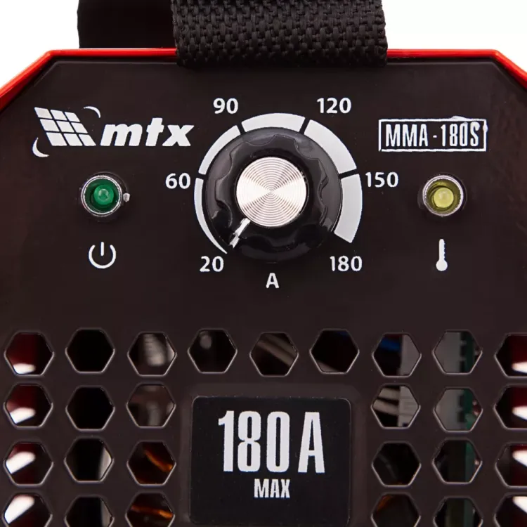 Инверторный аппарат дуговой сварки MTX 94390 MMA-180S, 180 А, ПВ60%, диаметр электрода 1,6-4 мм купить в Тобольске