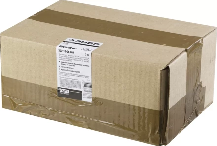 Винт ЗУБР &quot;МАСТЕР&quot; DIN 965, класс прочности 4.8, оцинкованный, M6x40мм, 5кг 303110-06-040 купить в Тобольске