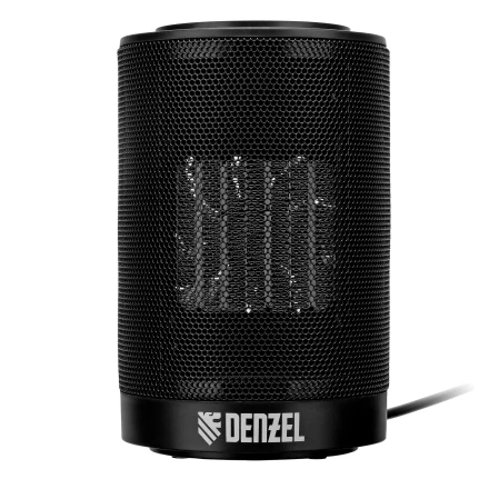 Тепловентилятор керамический Denzel DTFC-1200S, вращение, 3 реж., вент., нагрев 600/1200 Вт 96411 купить в Тобольске