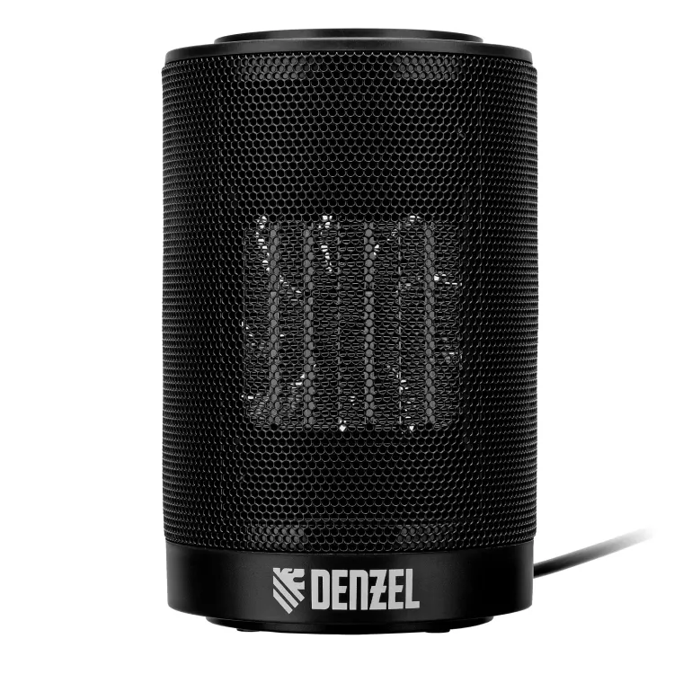 Тепловентилятор керамический Denzel DTFC-1200S, вращение, 3 реж., вент., нагрев 600/1200 Вт 96411 купить в Тобольске