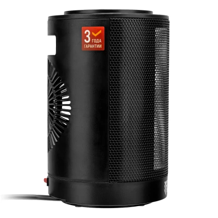 Тепловентилятор керамический Denzel DTFC-1200S, вращение, 3 реж., вент., нагрев 600/1200 Вт 96411 купить в Тобольске