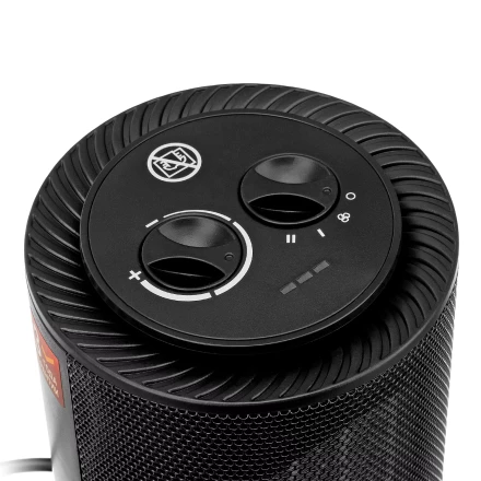 Тепловентилятор керамический Denzel DTFC-1200S, вращение, 3 реж., вент., нагрев 600/1200 Вт 96411 купить в Тобольске