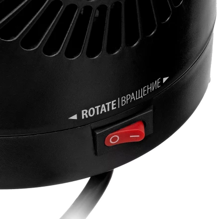 Тепловентилятор керамический Denzel DTFC-1200S, вращение, 3 реж., вент., нагрев 600/1200 Вт 96411 купить в Тобольске