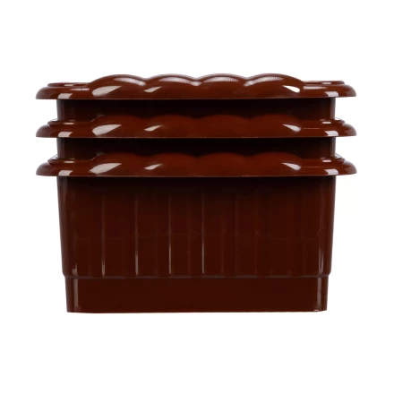 Поддон для рассады Palisad 322х166х82 мм, пластиковый, 3 шт, под 8 горшочков 250 мл., 643442 купить в Тобольске