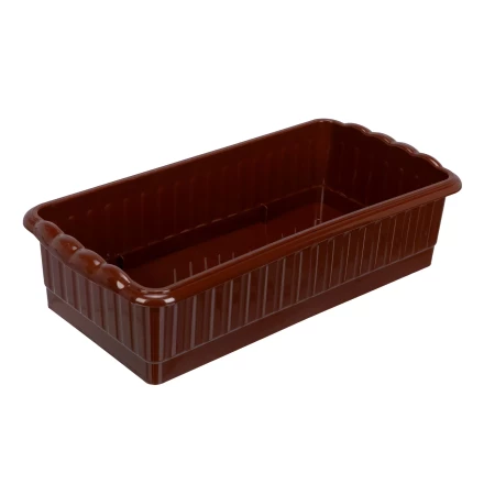 Поддон для рассады Palisad 322х166х82 мм, пластиковый, 3 шт, под 8 горшочков 250 мл., 643442 купить в Тобольске