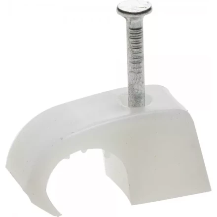 Скоба-держатель для кабеля, универсальная, с оцинкованным гвоздем, 10-14 мм, 40 шт, STAYER Master 45050-10-14 45050-10-14 купить в Тобольске