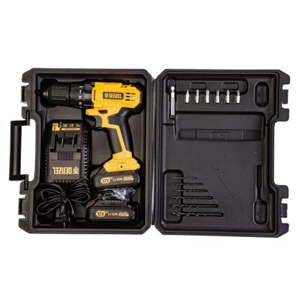 Дрель-шуруповерт аккумуляторная CDL-IB-12-02 Denzel 26111 купить в Тобольске