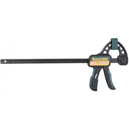 Струбцина &quot;EcoKraft&quot; ручная пистолетная, KRAFTOOL 32226-30, пластиковый корпус, 300/500мм, 150кгс 32226-30 купить в Тобольске