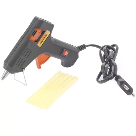 Клеевой пистолет с выкл. 7 мм в кейсе 20 Вт 2,5 г./мин. SPARTA 93025 купить в Тобольске