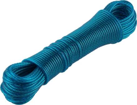 Шнур ЗУБР &quot;МАСТЕР&quot; бельевой, стальная сердцевина, в пластиковой оплетке, 20м 50140-20 купить в Тобольске