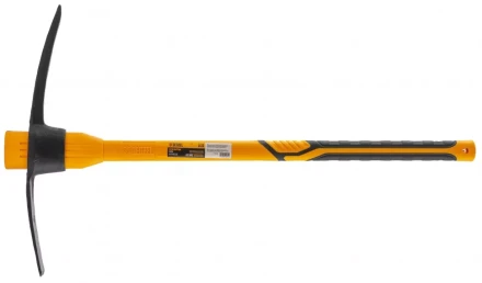 Кирка 2250 г, широкая, фиберглассовая обрезиненная рукоятка 900 мм// Denzel 21838 купить в Тобольске
