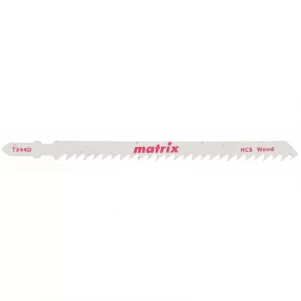 Полотна для электролобзика  по дереву 3 штук T344D 110 x 4 мм HCS MATRIX 78221 купить в Тобольске