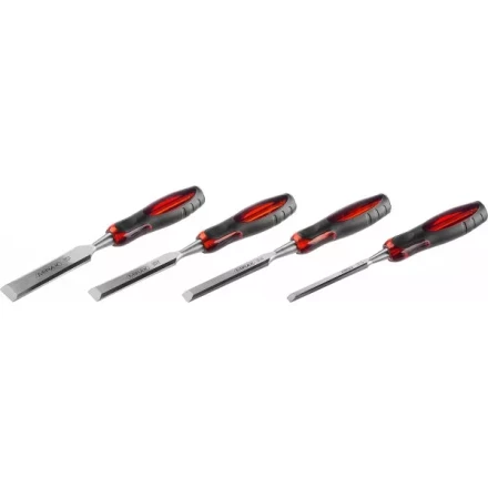 Набор MIRAX: Стамески с двухкомпонентной прозрачной рукояткой в блистере, 4шт 1810-H4 купить в Тобольске